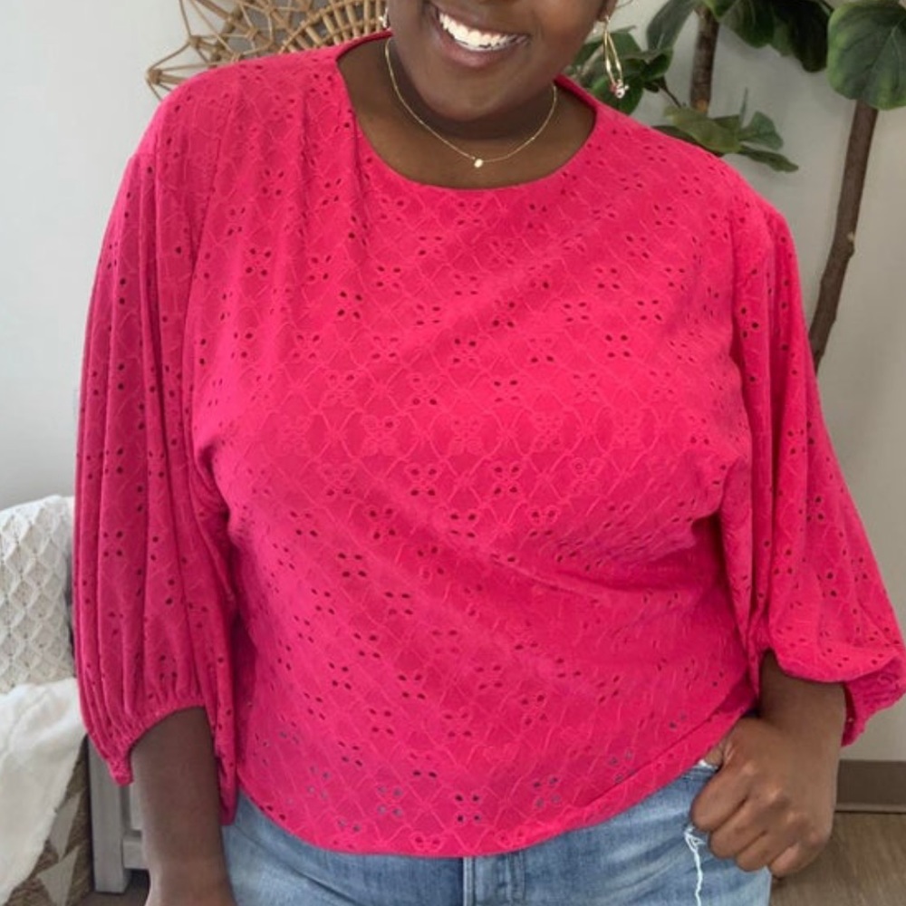 Balloon Sleeve Top